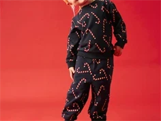 Name It dark sapphire julestok sweatshirt